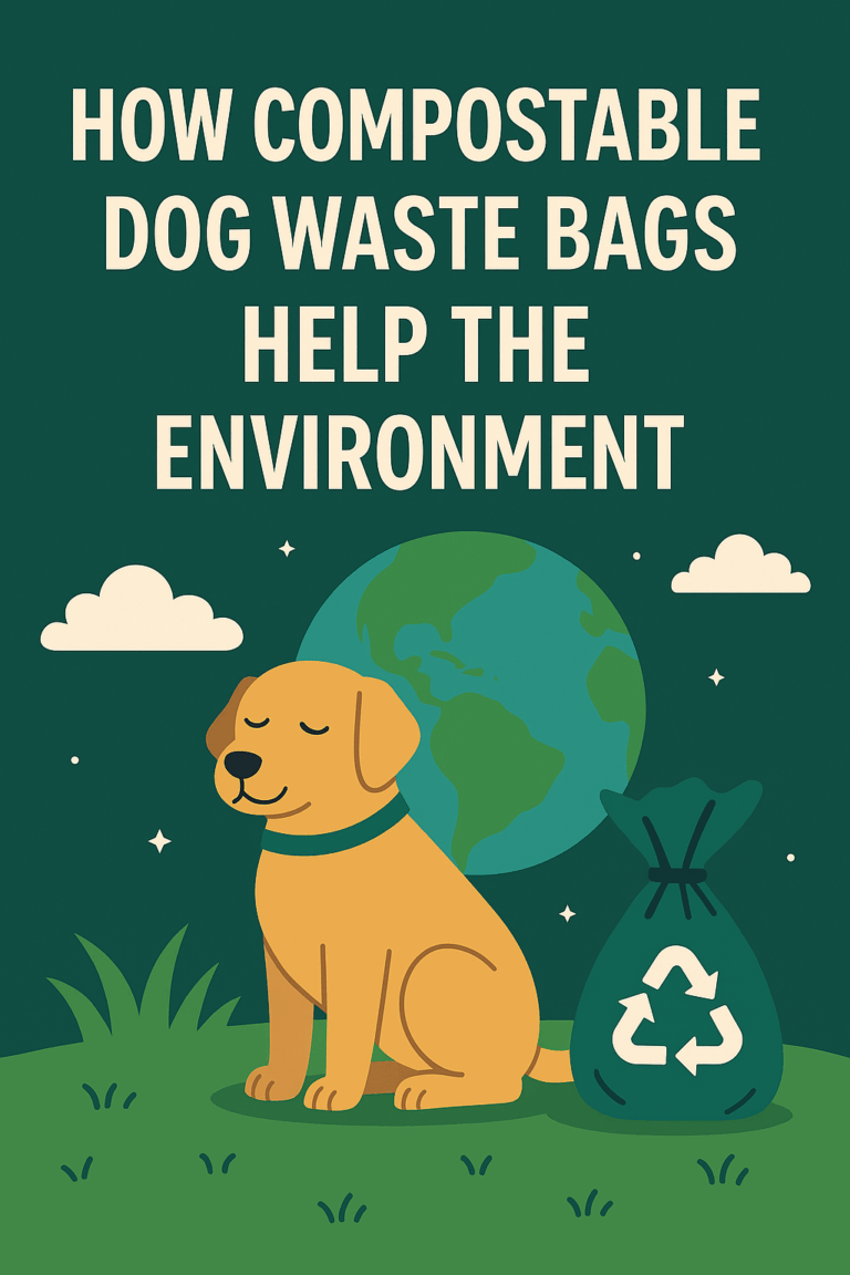 How Compostable Dog Waste Bags Help The Environment