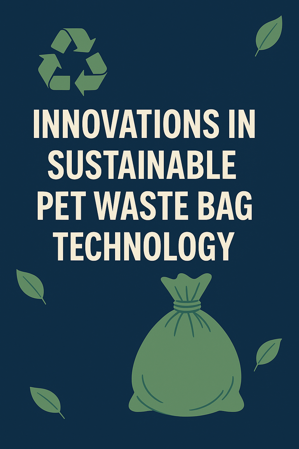 Innovations In Sustainable Pet Waste Bag Technology