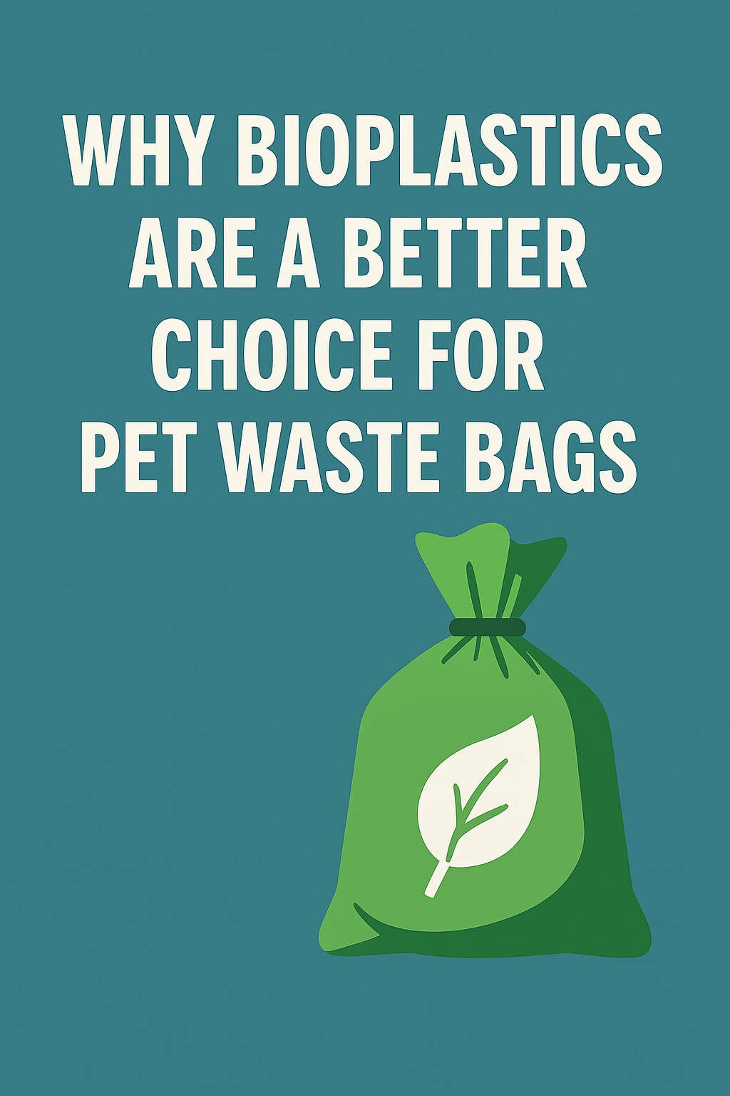 Why Bioplastics Are A Better Choice For Pet Waste Bags