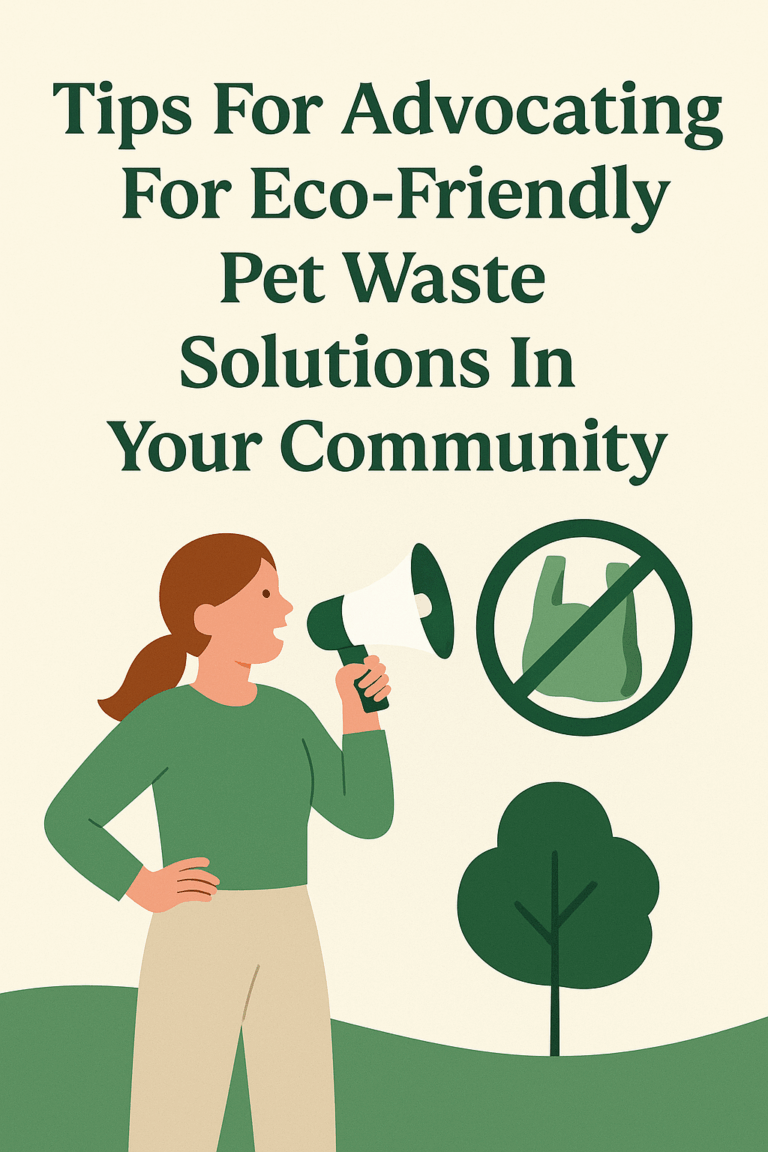 Advocating For Eco-friendly Pet Waste Solutions