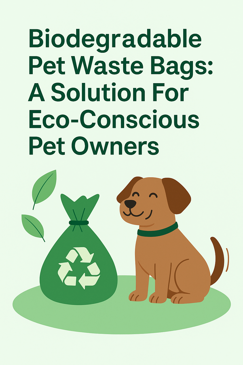 Biodegradable Pet Waste Bags A Solution For Eco
