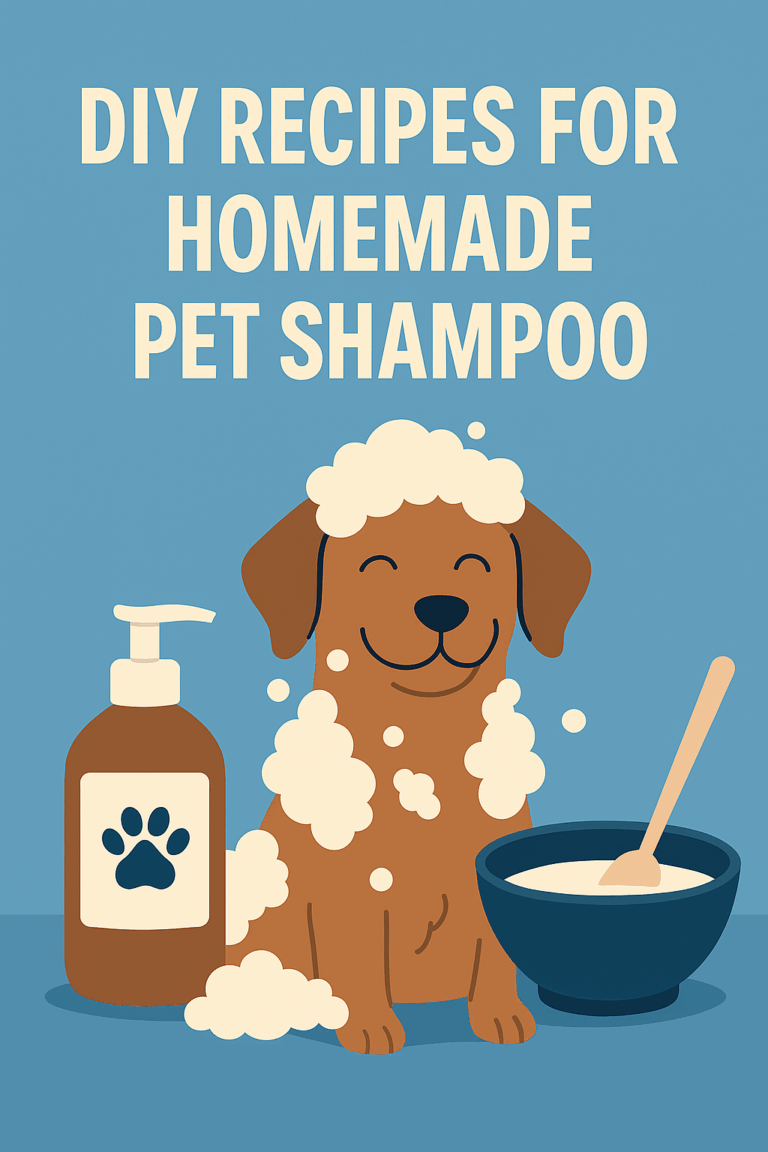 DIY Recipes For Homemade Pet Shampoo