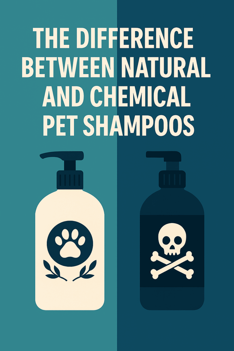 Difference Between Natural And Chemical Pet Shampoos