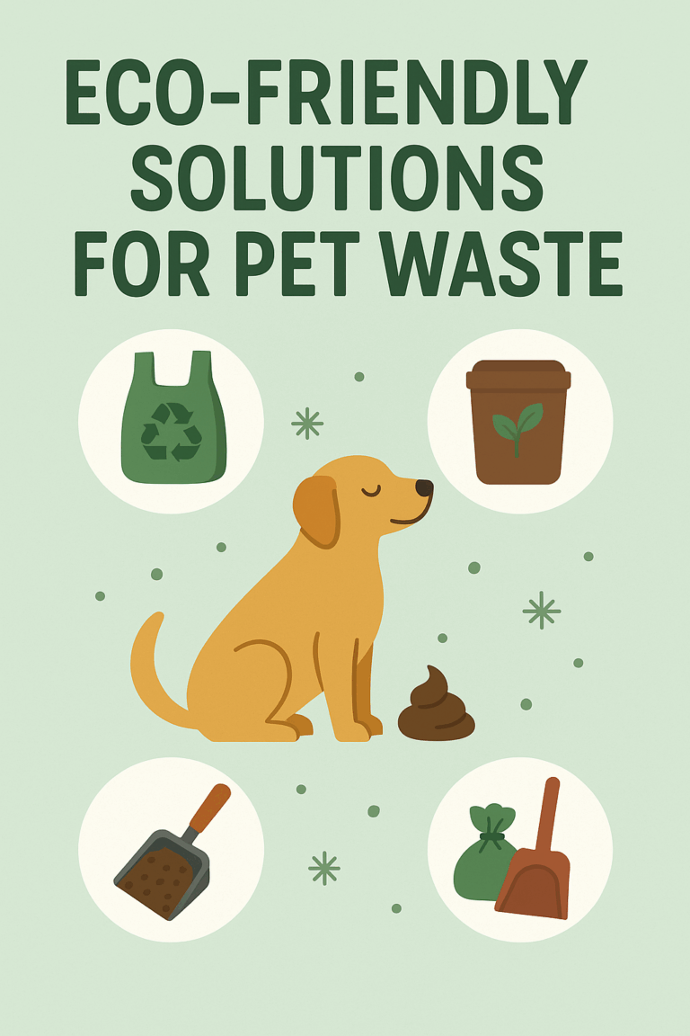 Eco-friendly Solutions For Pet Waste Disposal In Urban Areas