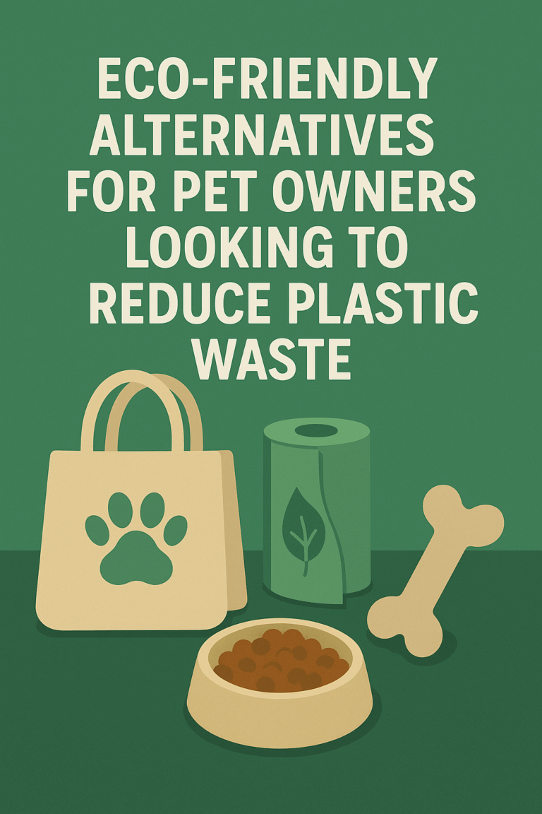 For Pet Owners Looking To Reduce Plastic Waste