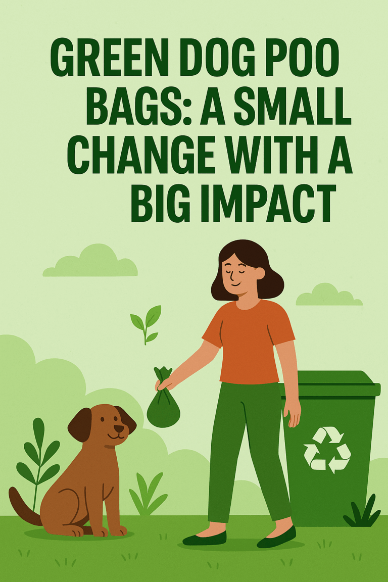 Green Dog Poop Bags A Small Change With A Big Impact