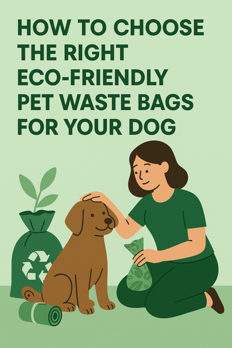 How To Choose The Right Eco-friendly Pet Waste Bags