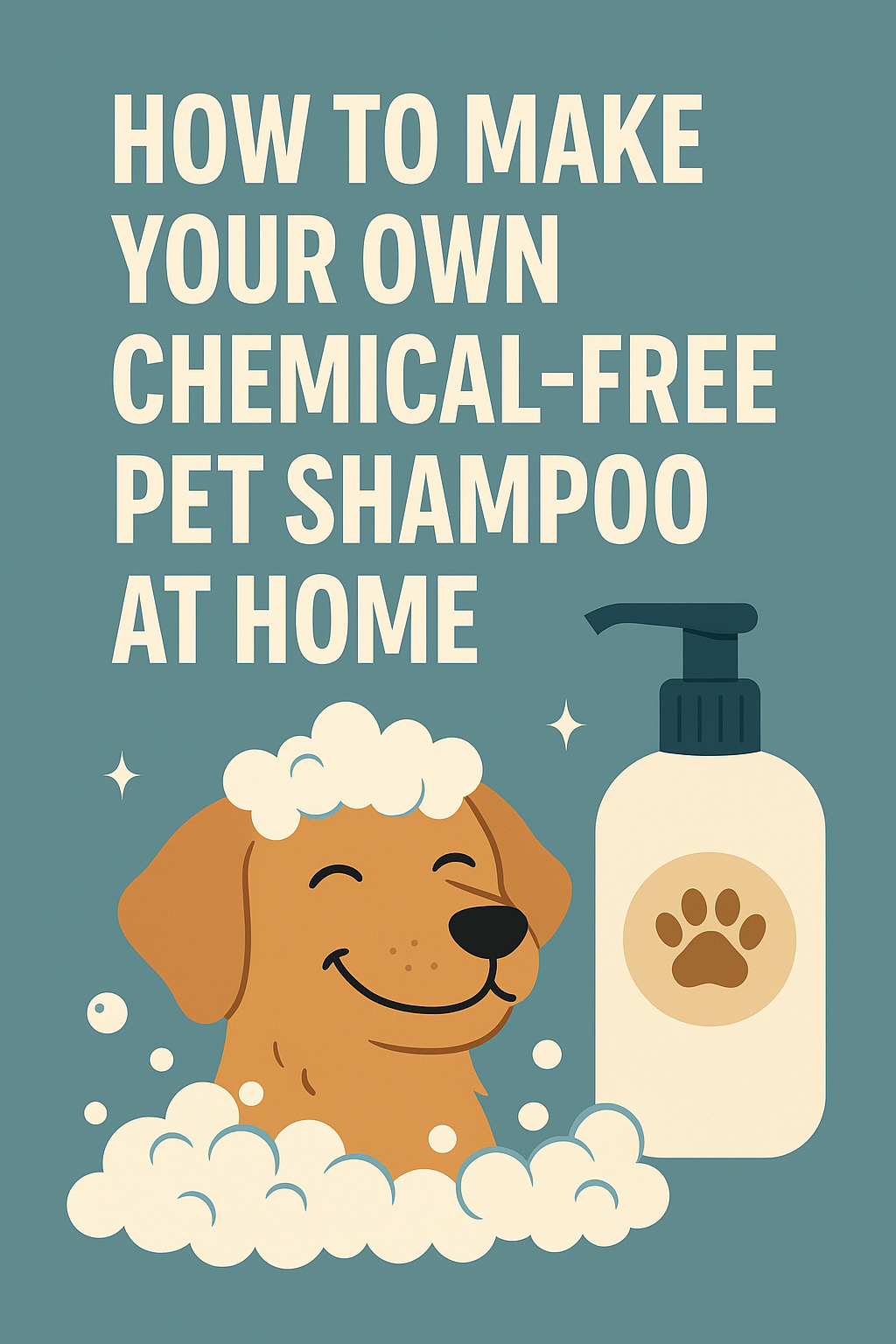 How To Make Your Own Chemical-free Pet Shampoo At Home
