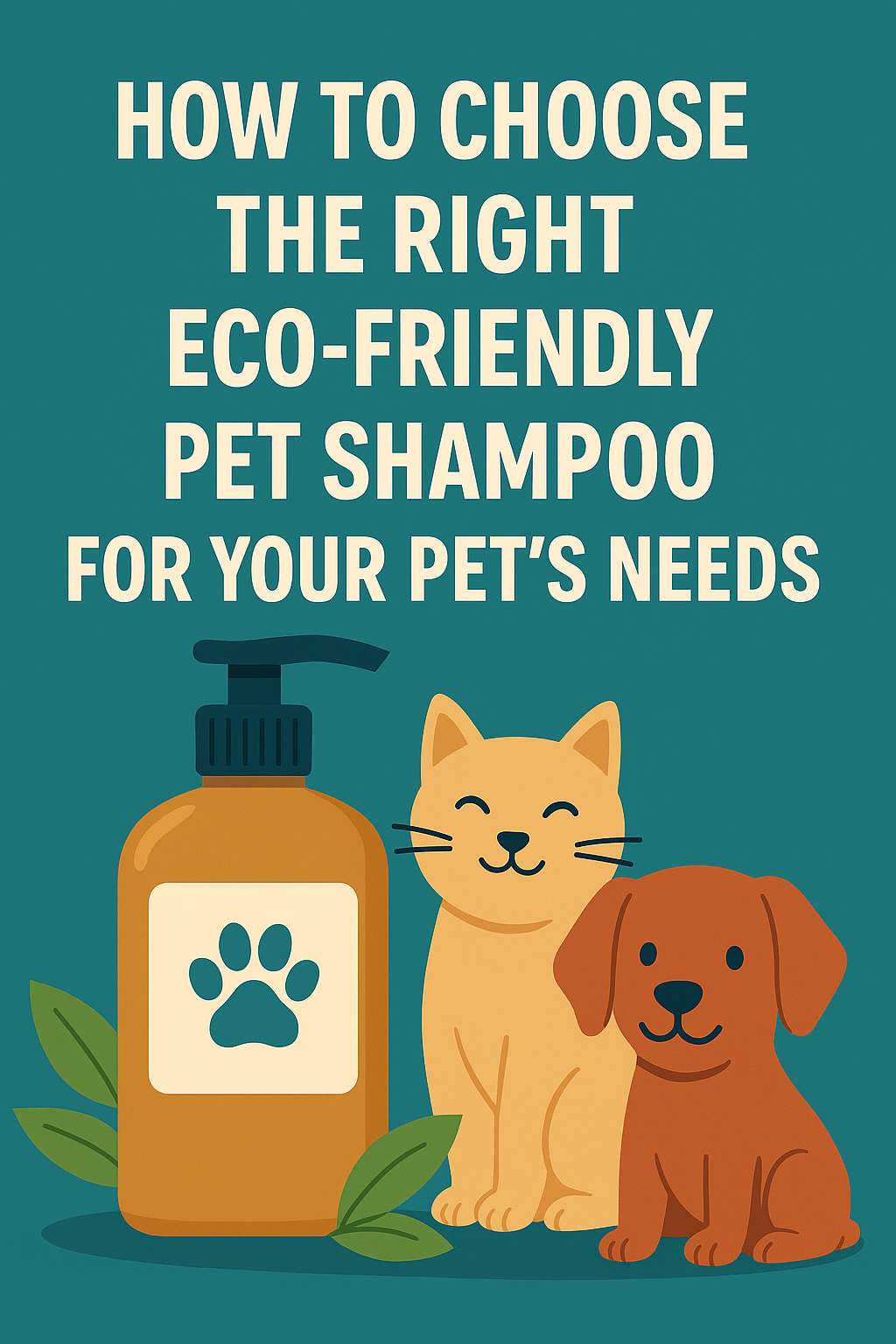 Right Eco-friendly Pet Shampoo For Your Pet's Needs