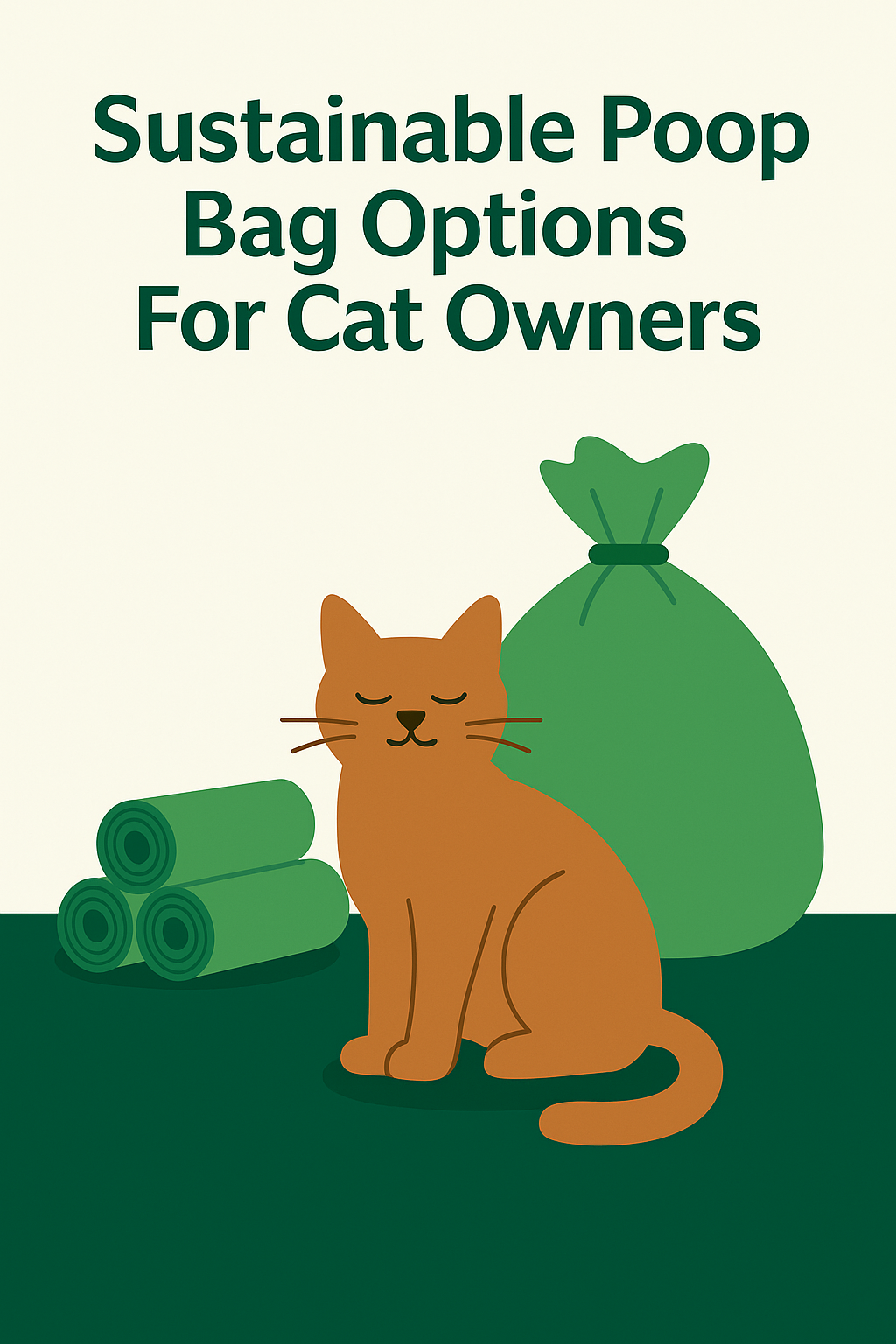 Sustainable Poop Bag Options For Cat Owners