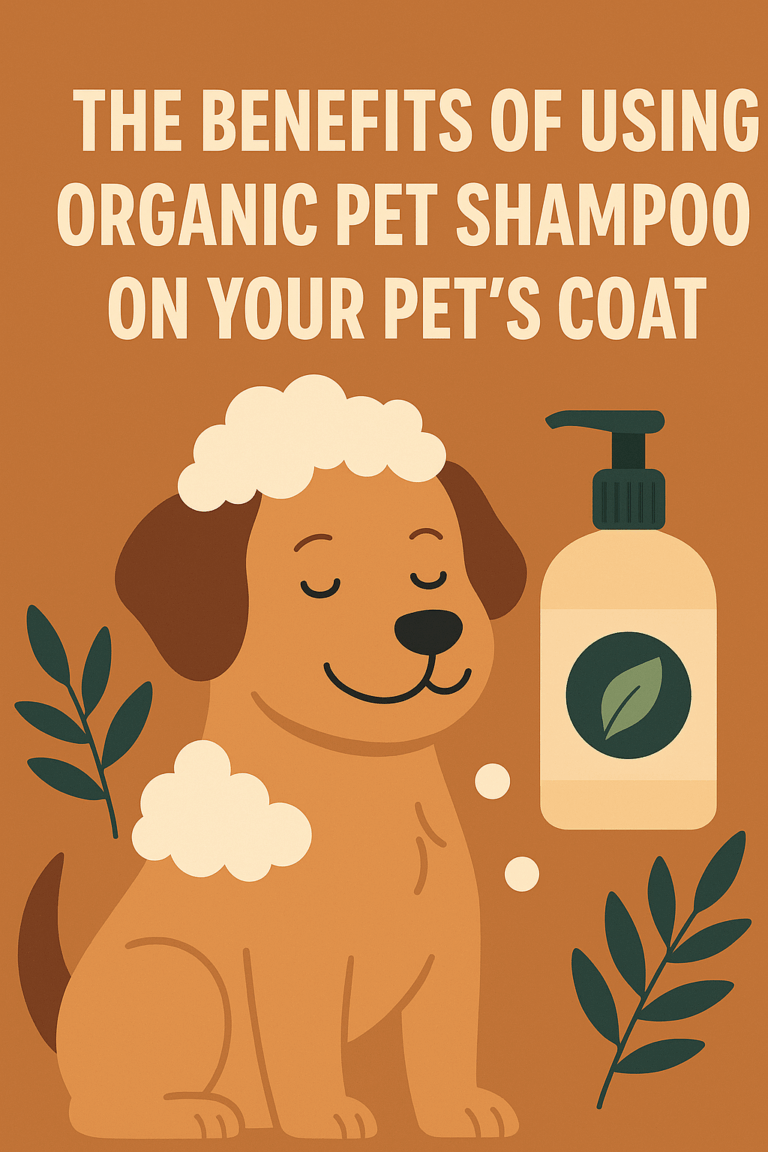 The Benefits Of Using Organic Pet Shampoo On Your Pet's Coat