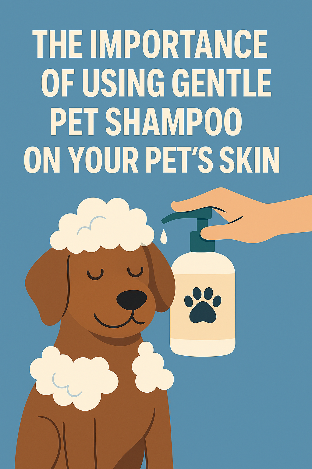 Using Gentle Pet Shampoo On Your Pet's Skin